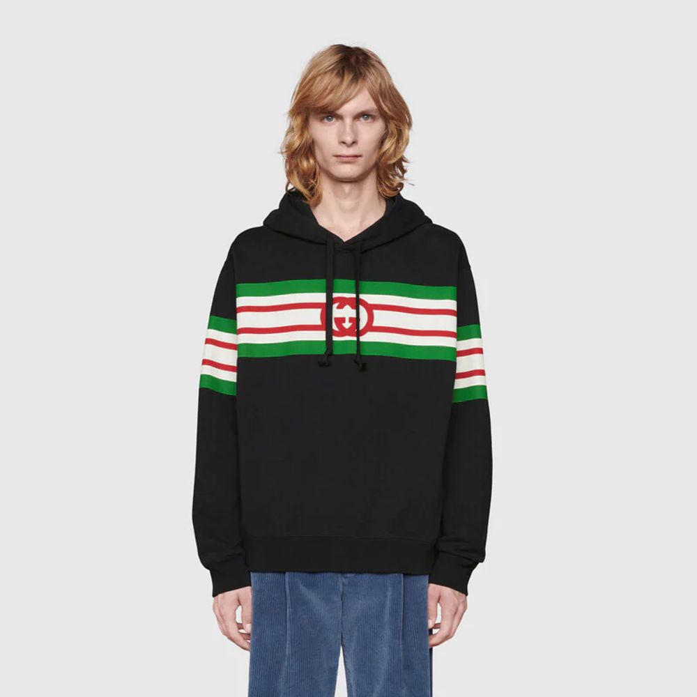 Gucci interlocking best sale g hoodie
