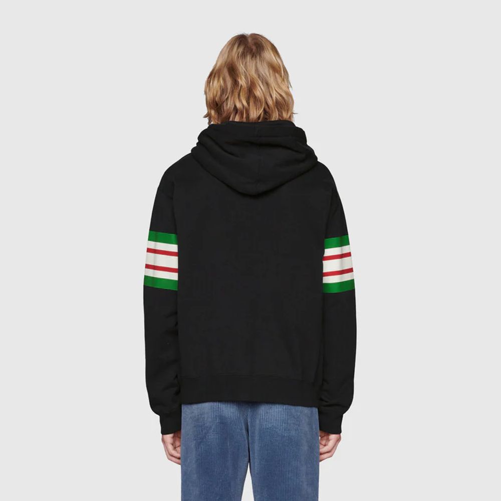 Hooded sweatshirt cheap with interlocking g