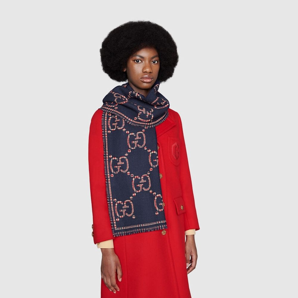 Gucci best sale large scarf