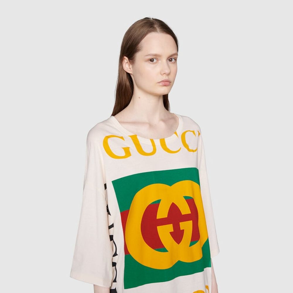 Gucci oversized 2025 t shirt