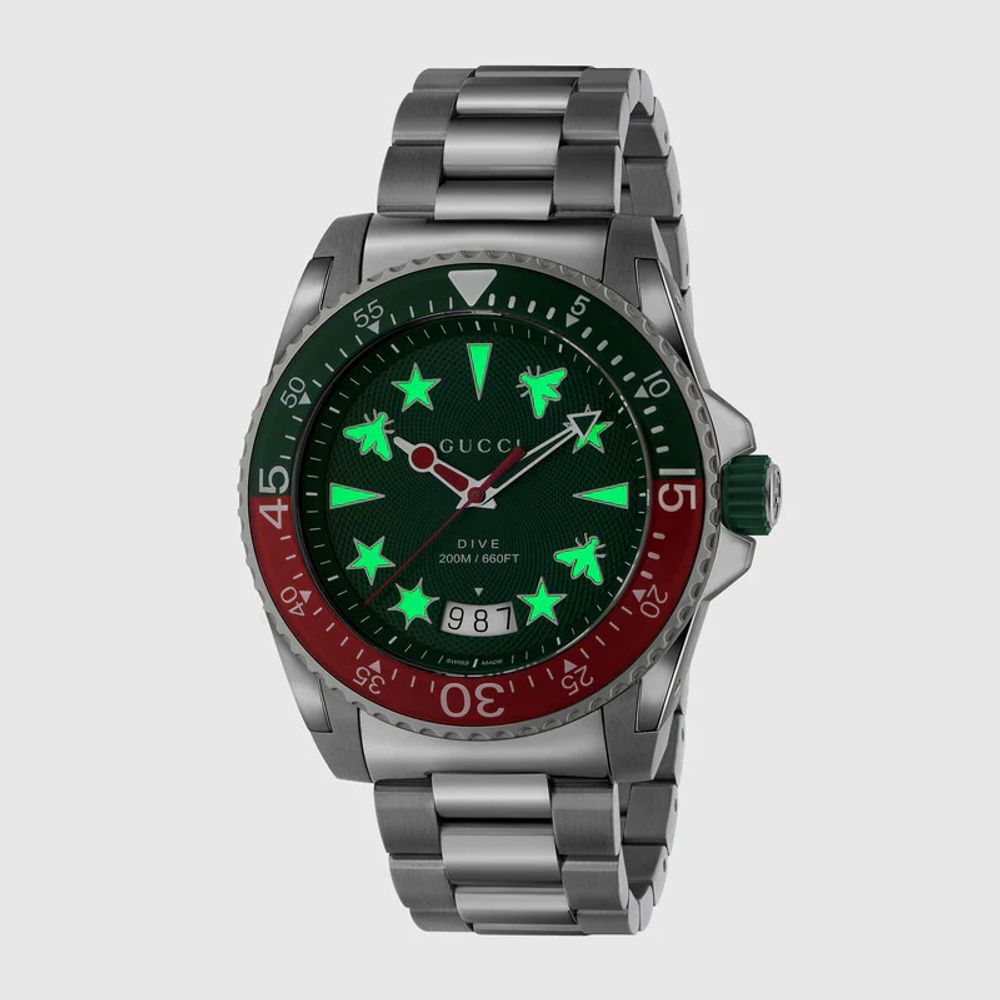 Gucci dive watch 45mm sales