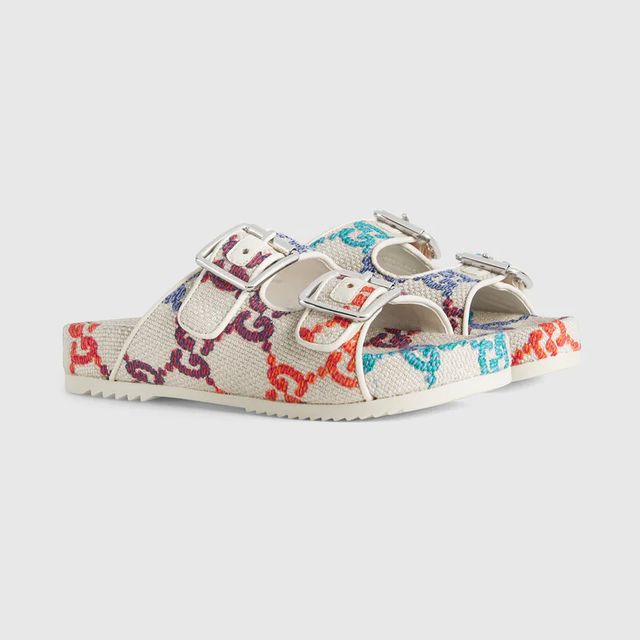 Gucci slides childrens outlet