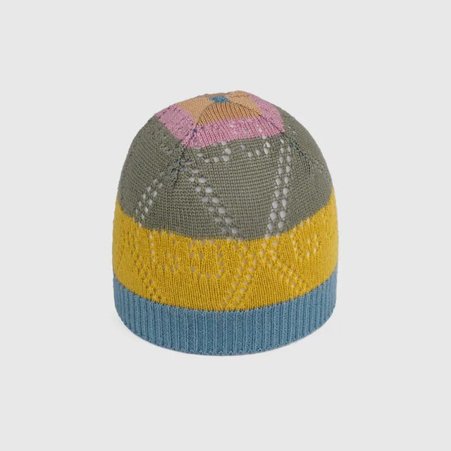 Baby gg pattern wool hat on sale