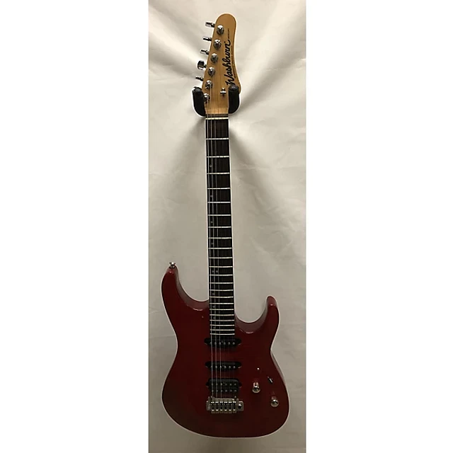 Washburn Used Washburn MG120 Red Flame Solid Body Electric Guitar