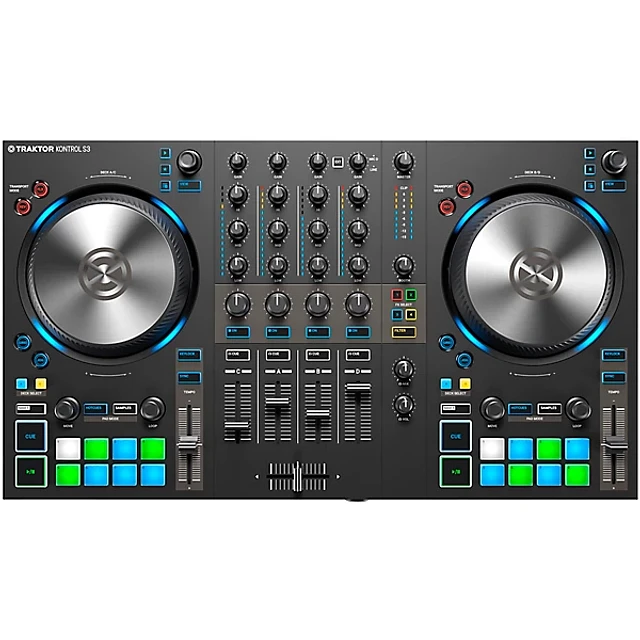 NATIVE INSTRUMENTS TRAKTOR KONTROL S3＋X1 Native Instruments TRAKTOR X1 MK3 (incl. Traktor pro 4 & case) DJ