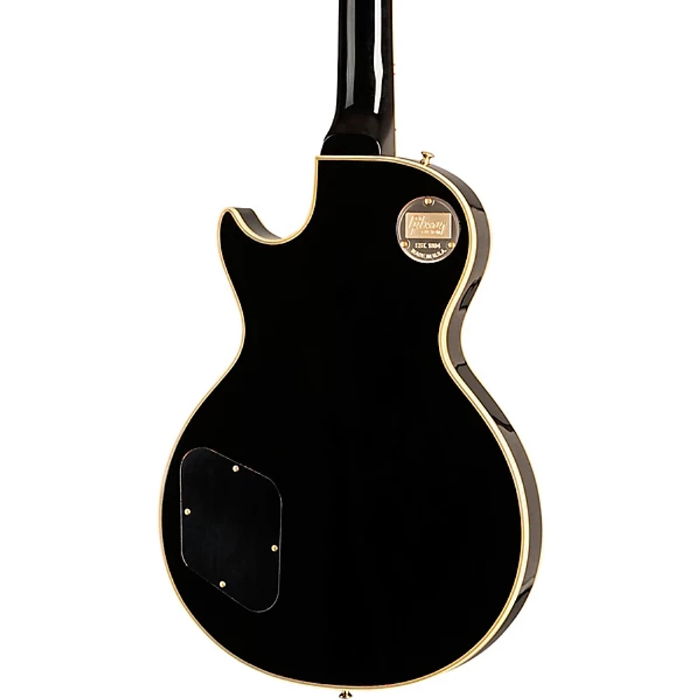 Gibson Custom 1968 Les Paul Custom Reissue Electric Guitar Ebony ...