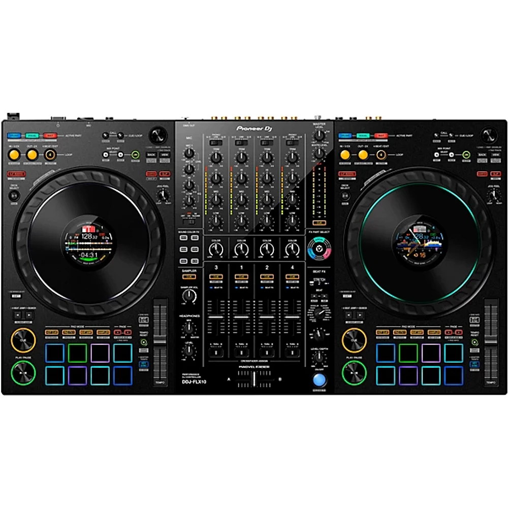 Pioneer DJ DDJ-FLX10 4-Channel Performance DJ Controller for 