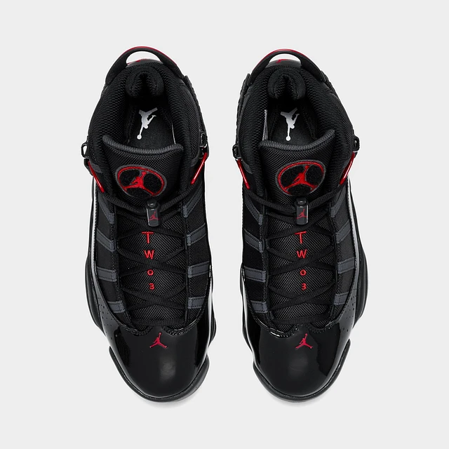 ンィデケ！！ New Nike Air Jordan Winterized 6 Rings Black Boots Shoes