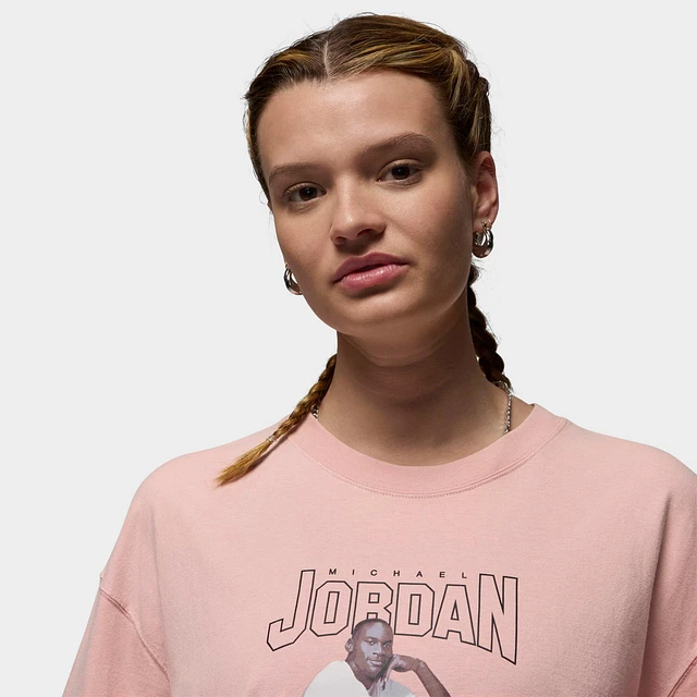 ナイキ ジョーダン Jordan 【 Short Sleeve Gf Graphic Jacquard T-Shirt Women's 】 レディース Jordan Short Sleeve GF Graphic Jacquard T-Shirt - Women's