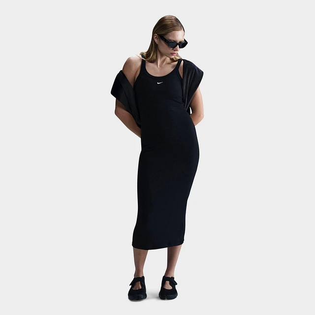 Nike Sportswear Women's Chill Knit Tight Mini-Rib Tank Dress