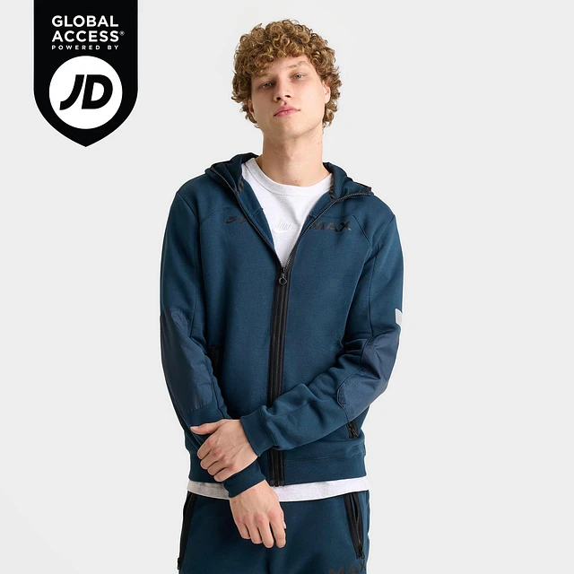 Nike Men's Nike Sportswear Air Max Full-Zip Fleece Hoodie | Arden Fair