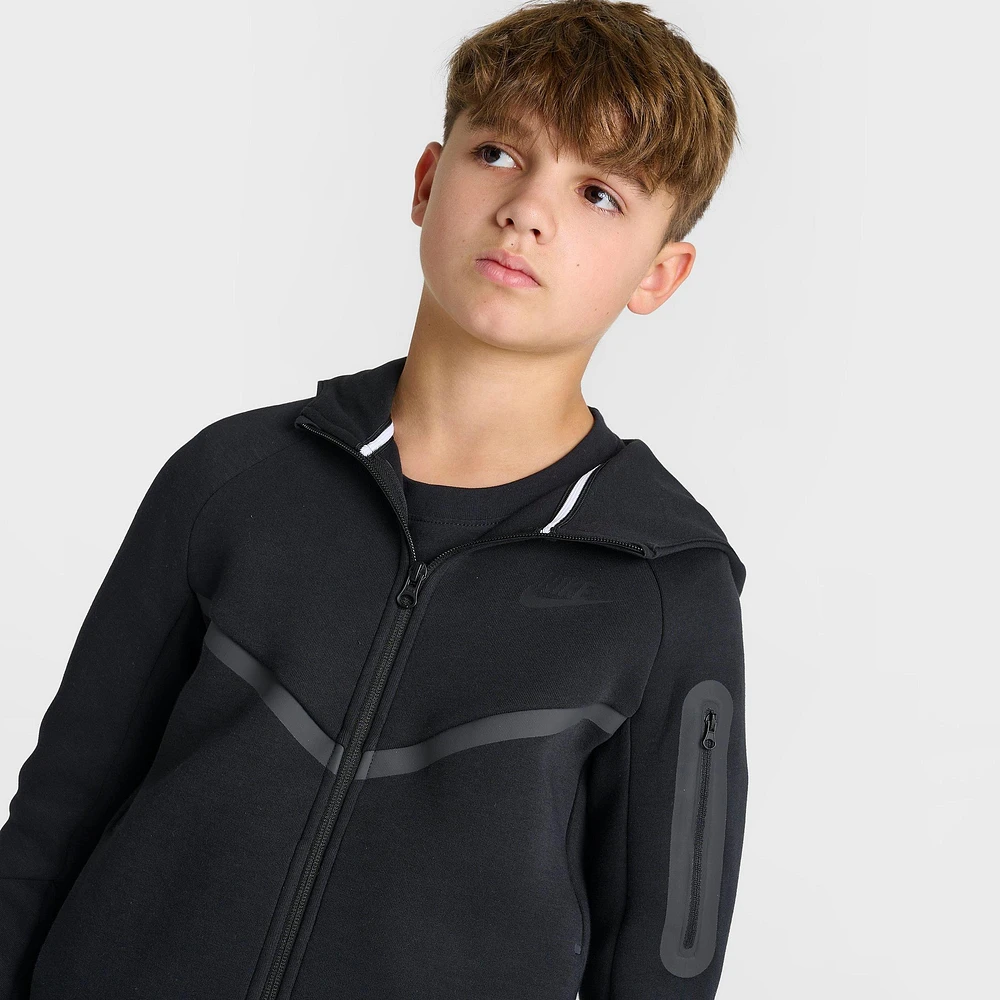 Nike Boys' Big Kids' Nike Sportswear Tech Fleece Full-Zip Hoodie