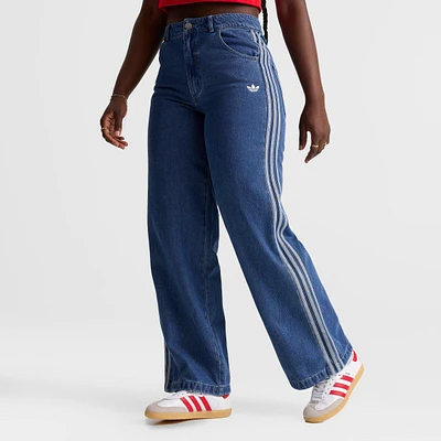 新作【ADIDAS】 Tiro Cut 3-Stripes Womens Mesh Wide Leg Pants ADIDAS Tiro Cut 3-Stripes Womens Mesh Wide Leg Pants - DUSTY