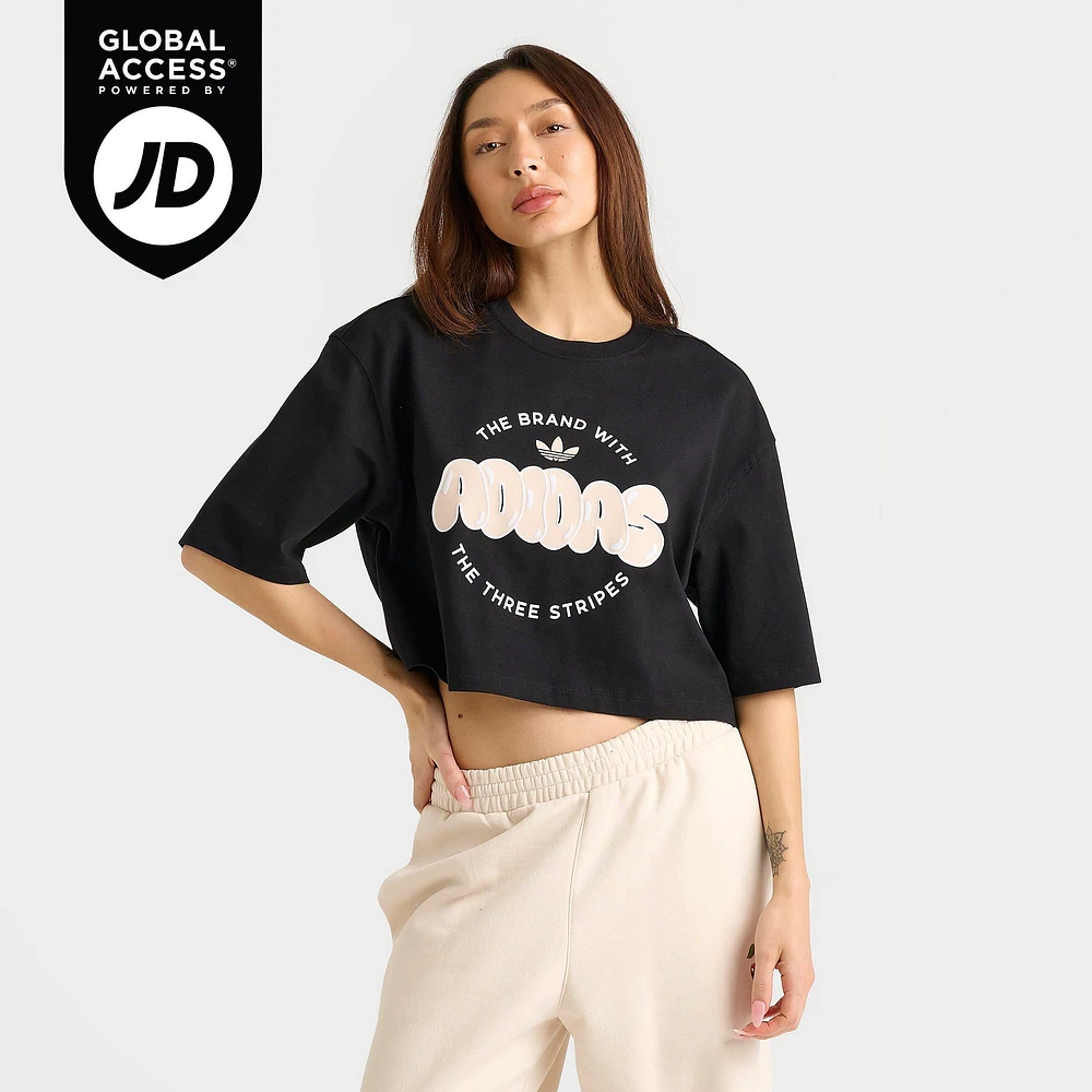 Adidas Women's adidas Originals Bubble Crop T-Shirt | Arden Fair