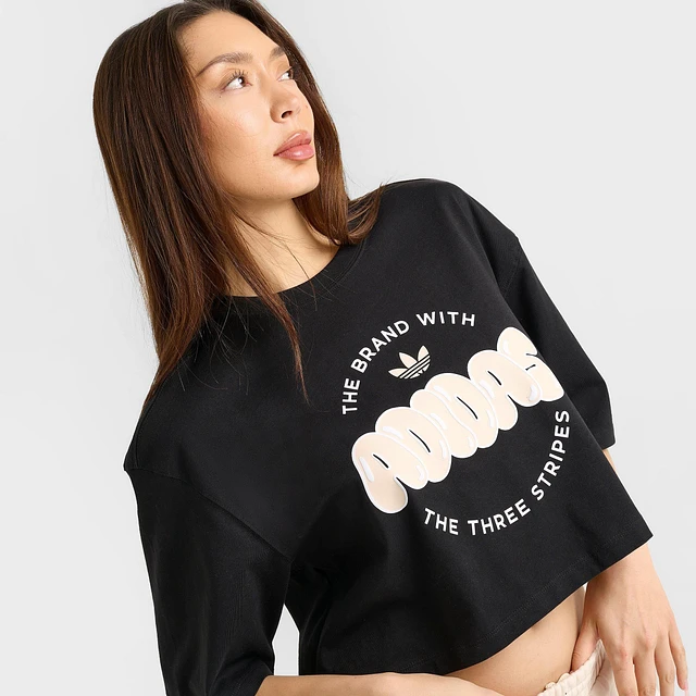 【ADIDAS ORIGINALS】Bubble Crop T-Shirt クロップドTシャツ Women's adidas Originals Bubble Crop T-Shirt | JD Sports