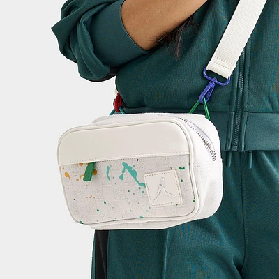 NIKE Jordan Monogram Paint Splatter Sling Bag (3L) | Arden Fair