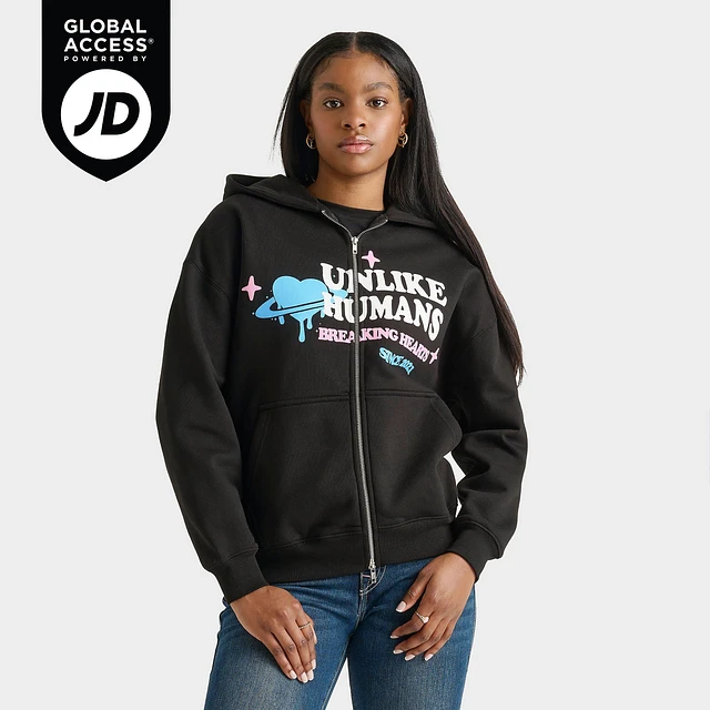 Unlike Humans Women's Unlike Humans Heartbreaker Full-Zip Hoodie