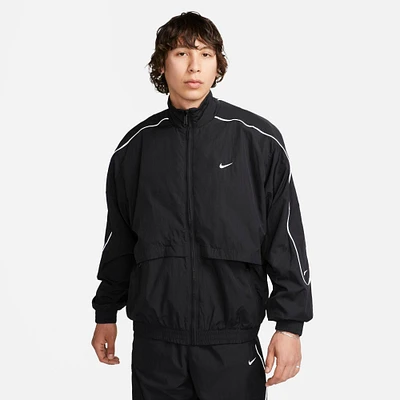 Compare Nike Solo Swoosh Woven Track Jacket - Men's | Mission Valley