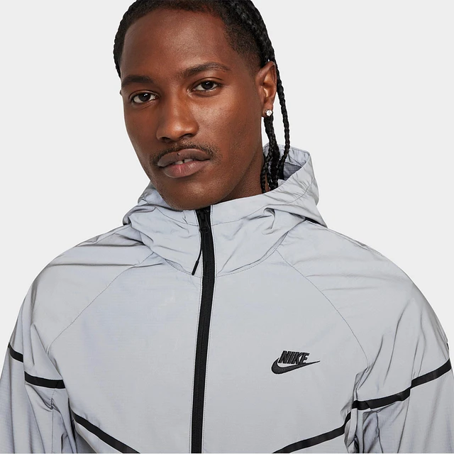 NIKE VAPOR Flash Running Jacket 3M Reversible Reflective Sz
