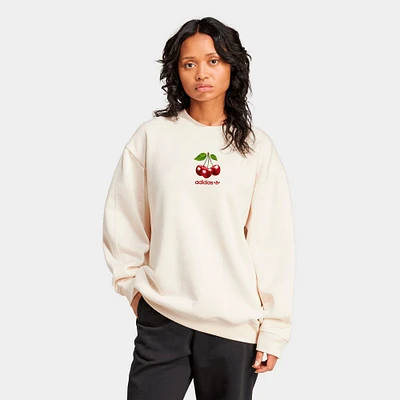 ADIDAS Women's adidas Originals Cherry Oversized Crewneck