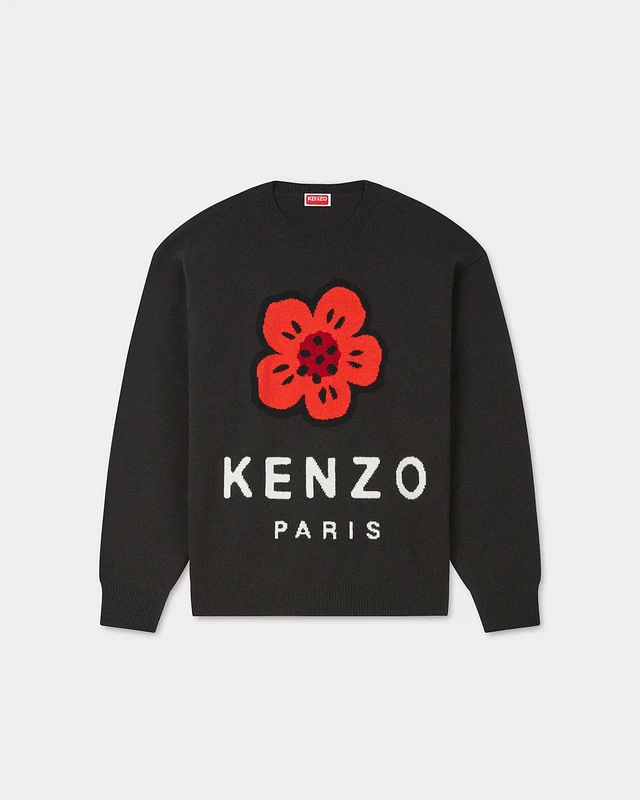 Shop Kenzo 'Boke Flower' padded blouson mixed satin at Beverly