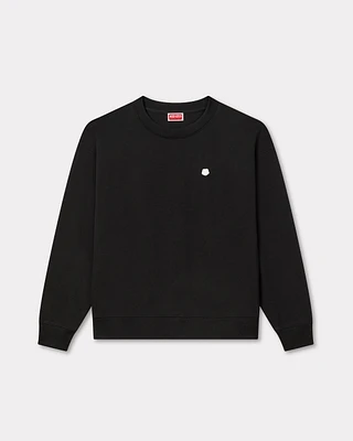 Shop Kenzo 'Boke Flower' embroidered sweatshirt cotton at