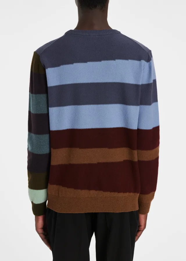 PS Paul Smith Wool Blend Multi Stripe Sweater King s Cross