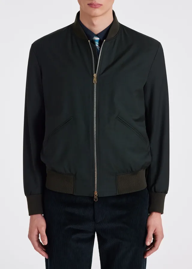 Paul Smith Sand Storm System Wool Bomber Jacket King s Cross