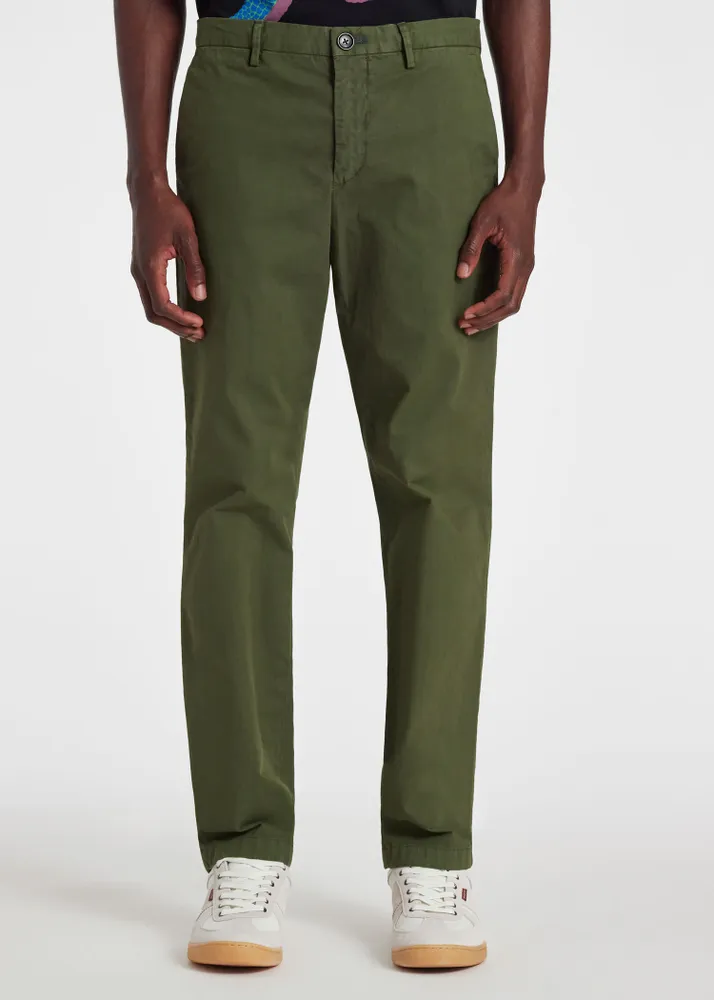 Chinos sales with stripe