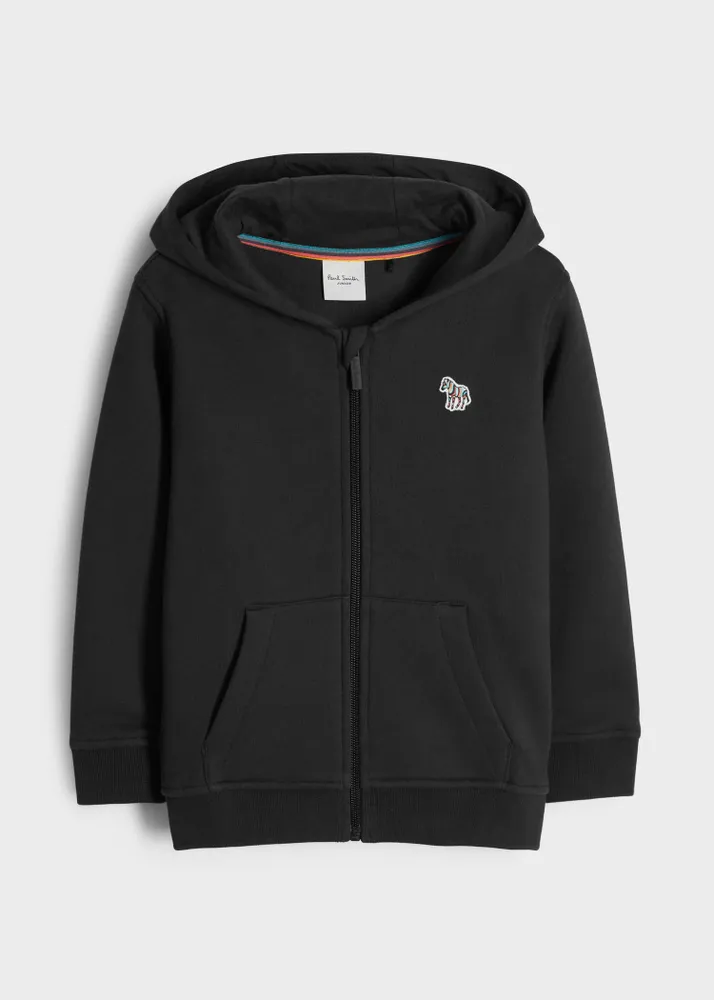 Long black zip deals up hoodie