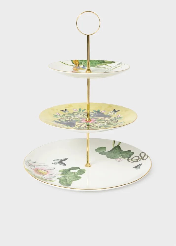 3 tiered china cake cheap stand