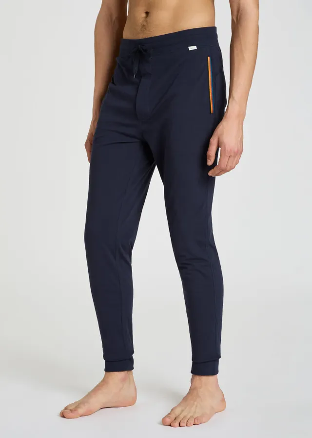 PS Paul Smith Navy Cotton Jersey Cargo Sweatpants King s Cross