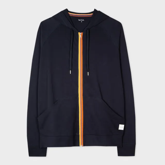 Ps by paul smith logo hooded zip sweatshirt new arrivals