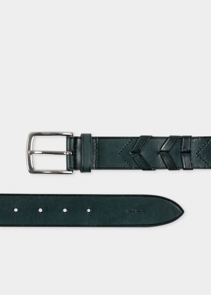 Paul smith leather belt sale