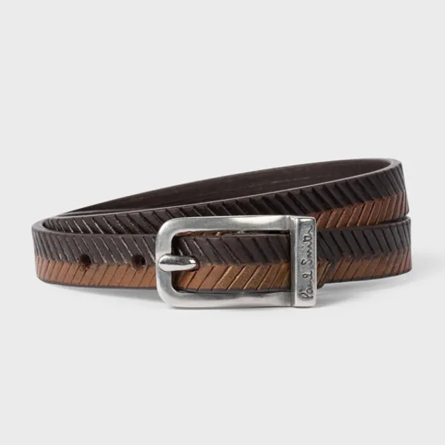 Paul smith woven leather wrap best sale bracelet