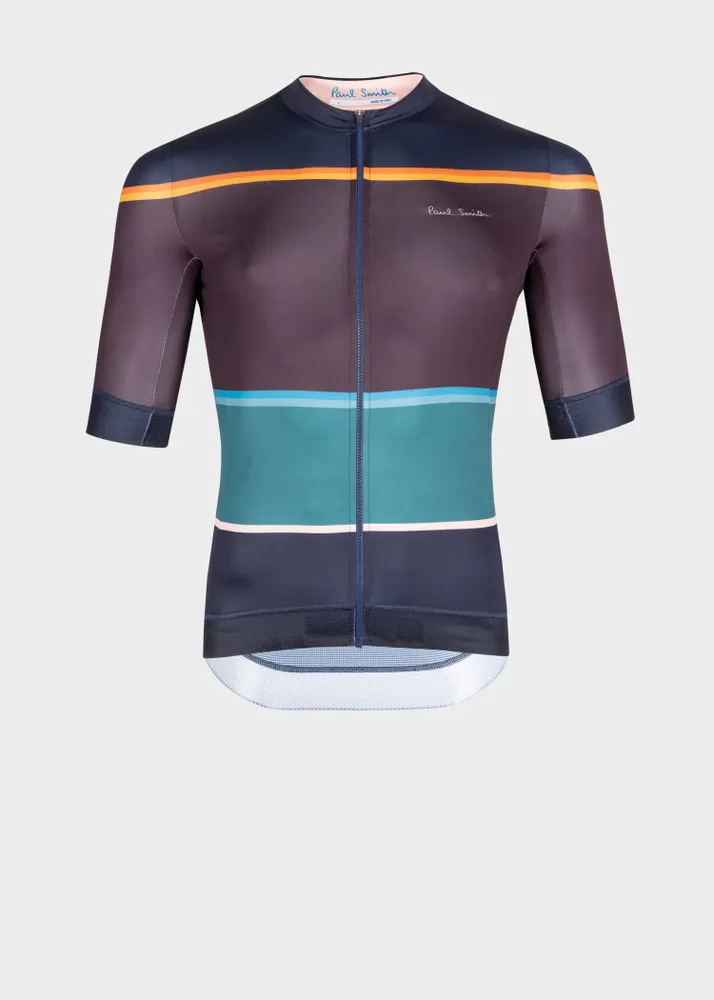 Paul Smith Bold Stripe Race Fit Cycling Jersey King s Cross