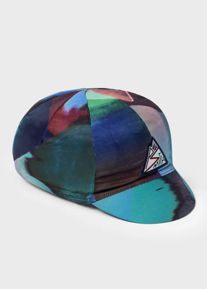 Paul Smith Abstract Landscape Cycling Cap King s Cross