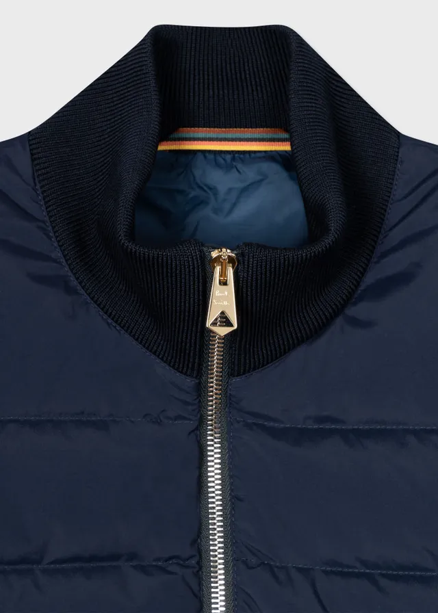 Paul smith sports sales stripe hybrid jacket
