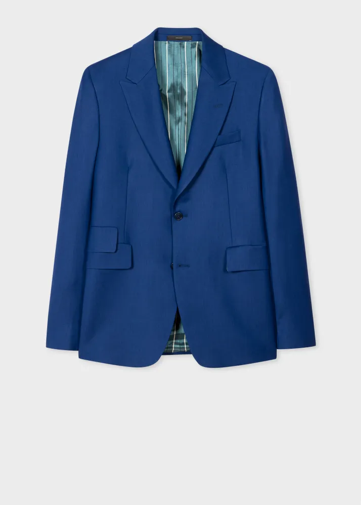 Mens peak top lapel blazer