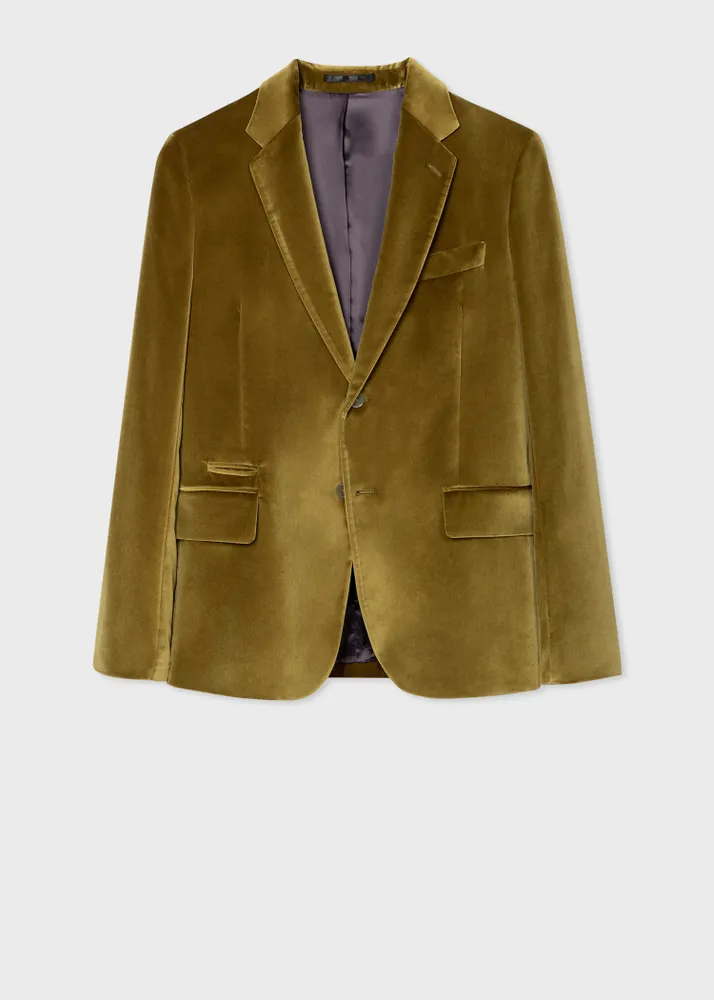 Chartreuse blazer top