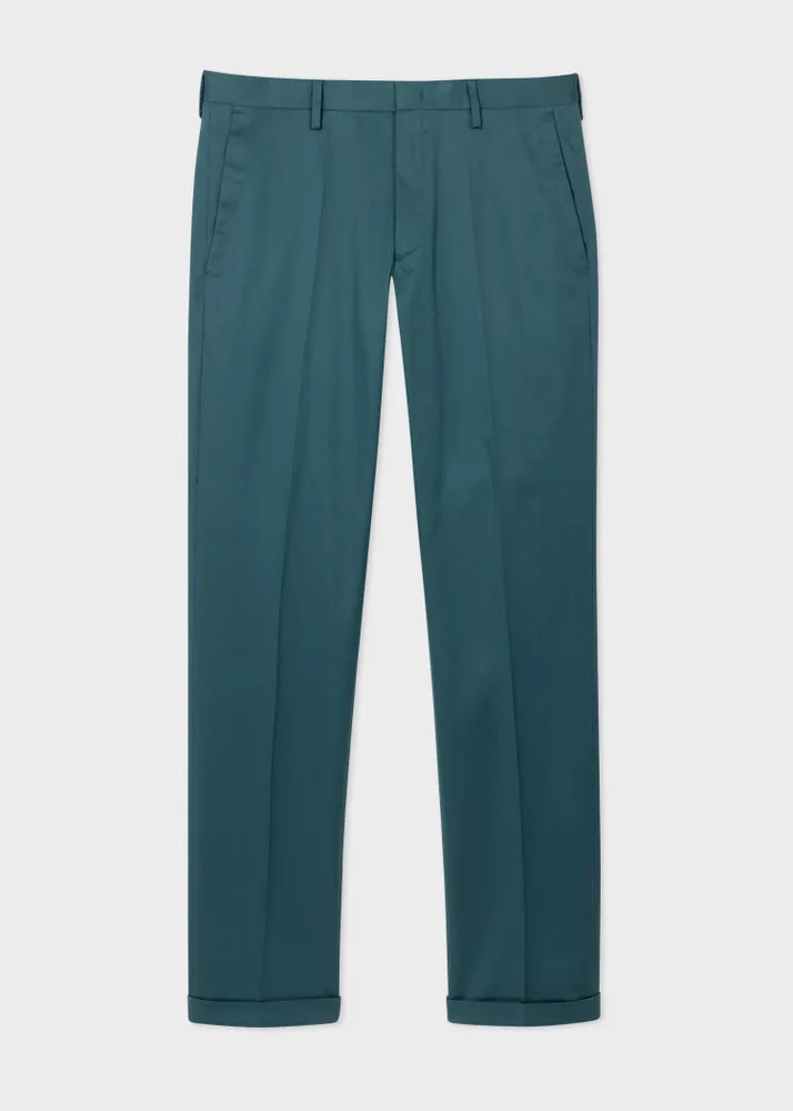 Teal chinos hot sale
