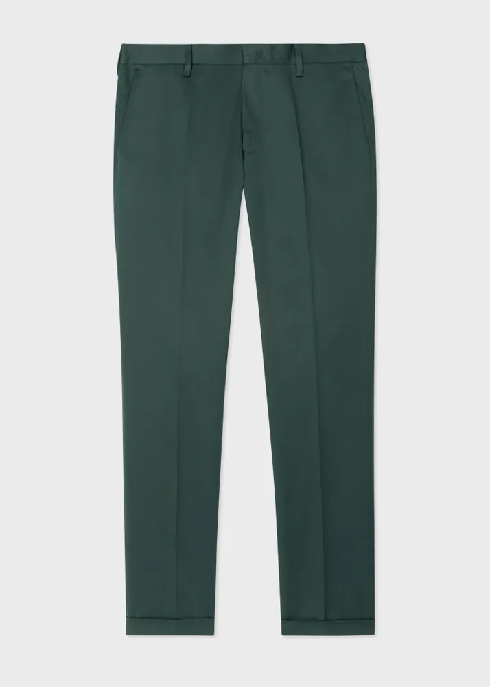 Dark green best sale chinos