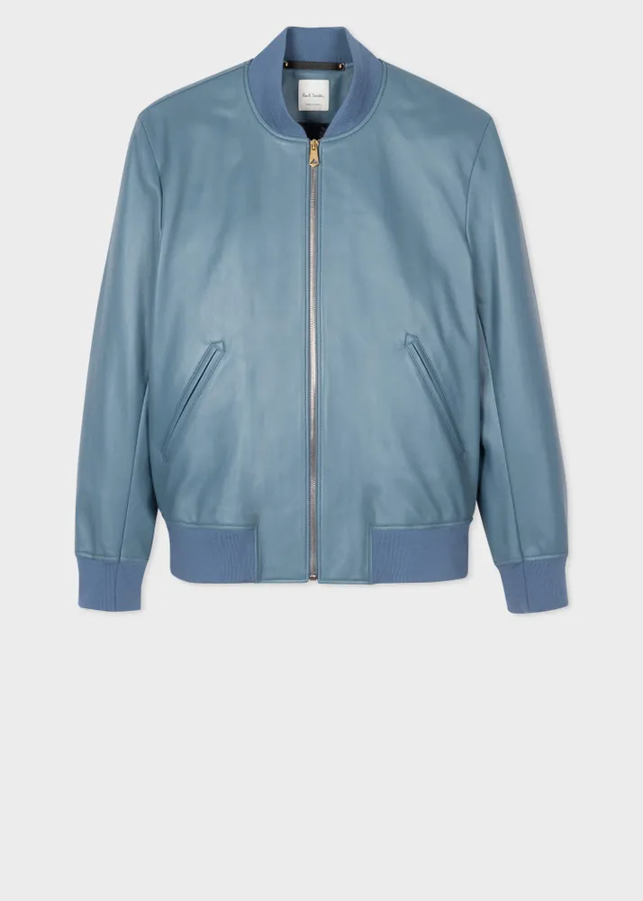 Paul smith hot sale leather bomber
