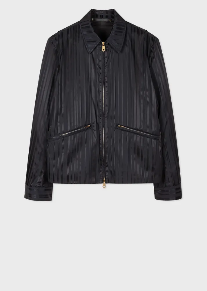 Paul Smith Black 'Shadow Stripe' Jacket | King's Cross