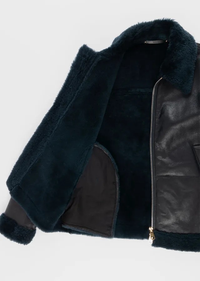 Paul smith shearling jacket best sale