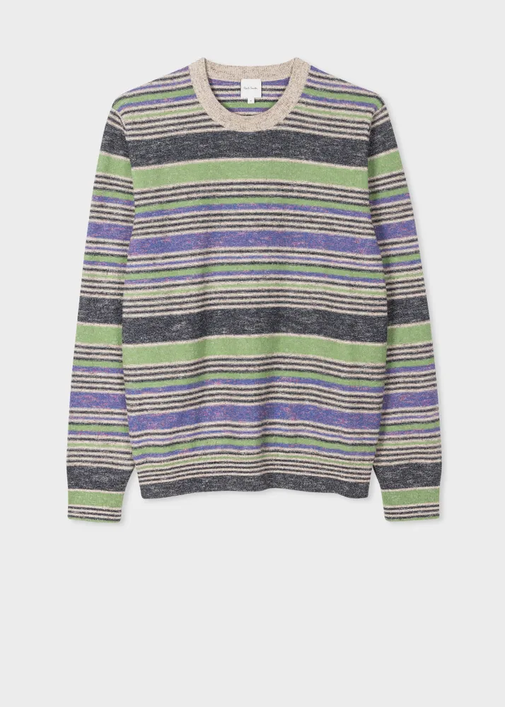 Linen sweater top