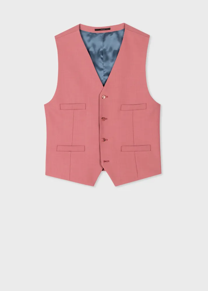 Cross clearance button waistcoat