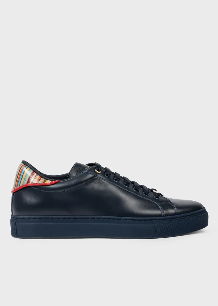 Paul smith navy trainers sale
