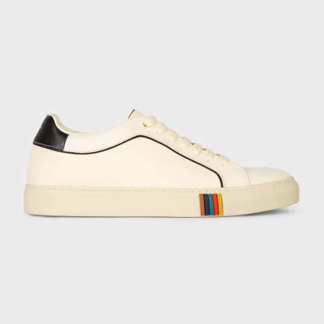 Paul smith store white basso trainers