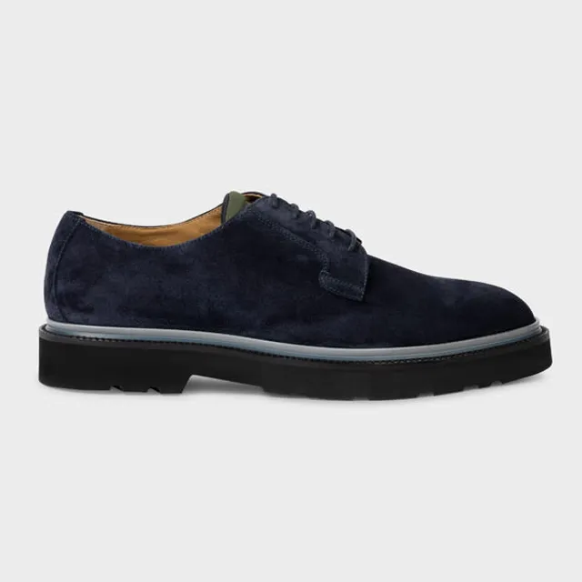 Paul smith blue suede shoes on sale